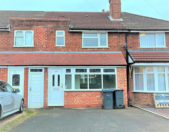 3 Bedroom Terraced House To Rent In Cramlington Road, Great Barr, Birmingham B42