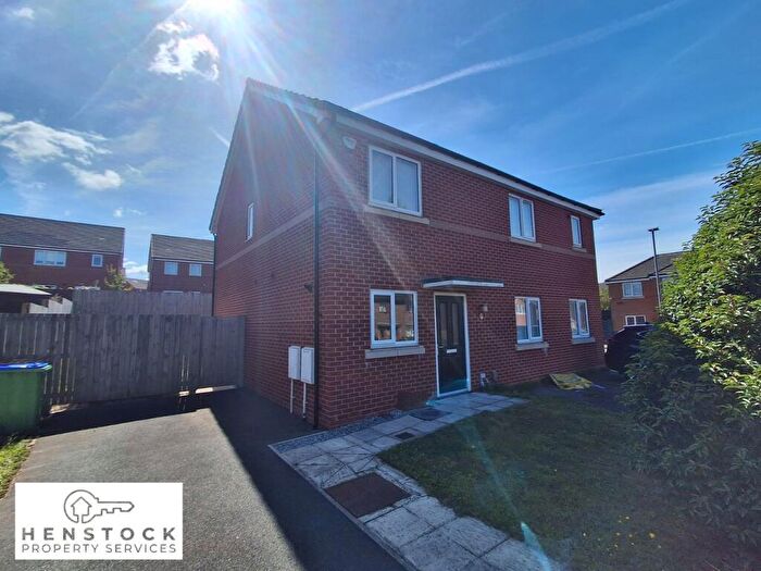 2 Bedroom Semi-Detached House To Rent In Latrigg Crescent, Middleton, Manchester, M24