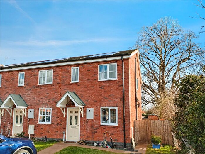 2 Bedroom End Of Terrace House For Sale In Barley Meadows, Llanymynech, Powys, SY22