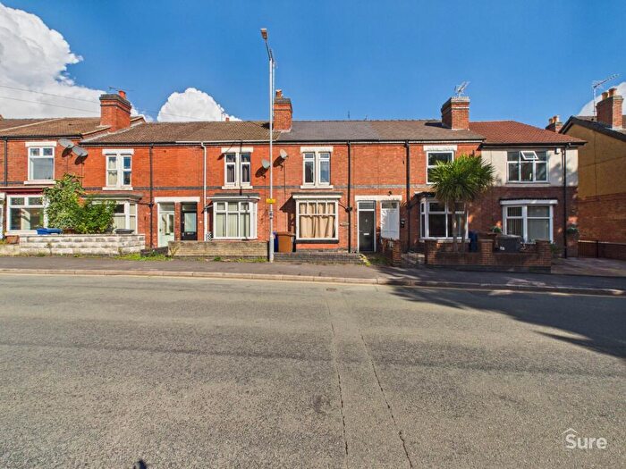 3 Bedroom Terraced House To Rent In Belvedere Road, Burton-On-Trent, DE13