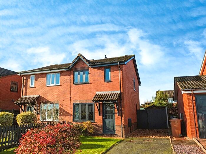2 Bedroom Semi Detached House To Rent In Croxon Rise, Oswestry, Shropshire, SY11
