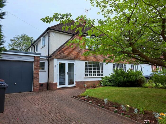 3 Bedroom Semi-Detached House To Rent In Dower Road, Four Oaks, Sutton Coldfield, B75