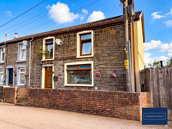 2 Bedroom End Of Terrace House For Sale In Pond Row, Abercanaid, Merthyr Tydfil, CF48