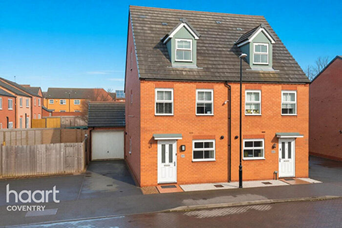 3 Bedroom Semi-Detached House For Sale In Cherry Tree Drive, Coventry, CV4