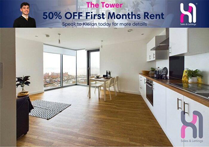 2 Bedroom Flat To Rent In The Tower, Plaza Boulevard, Liverpool, L8