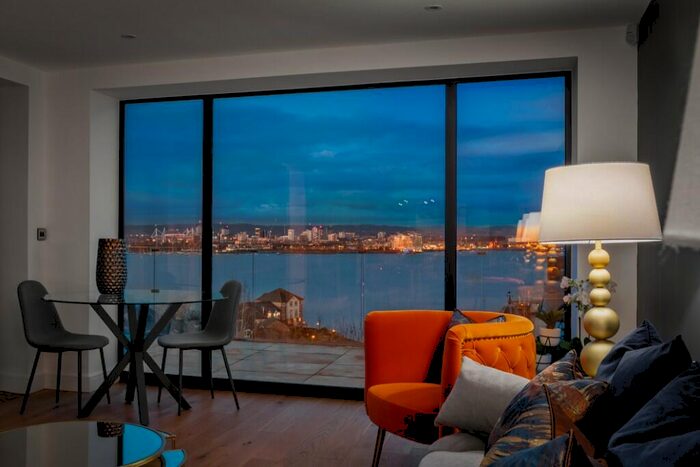 2 Bedroom Apartment To Rent In Paget Place, Penarth, South Glamorgan, Vale Of Glamorgan, The, CF64