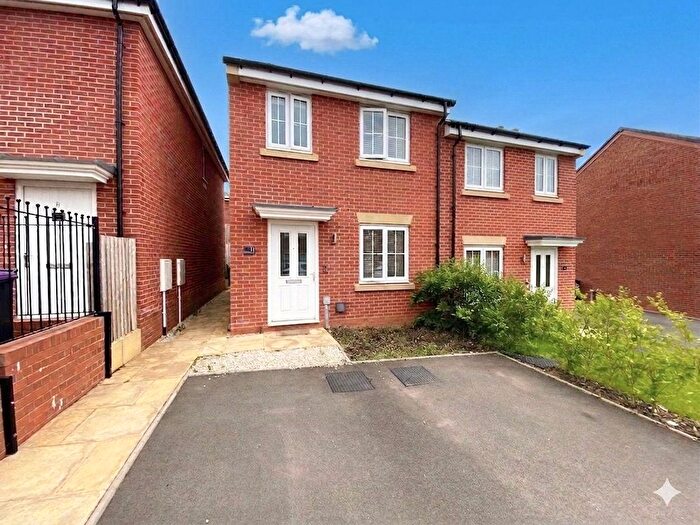2 Bedroom Semi-Detached House For Sale In John Jaundrell Close, Priorslee, Telford, Shropshire, TF2