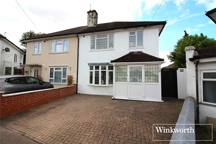 3 Bedroom Semi-Detached House To Rent In Delius Close, Elstree, Borehamwood, Hertfordshire, WD6