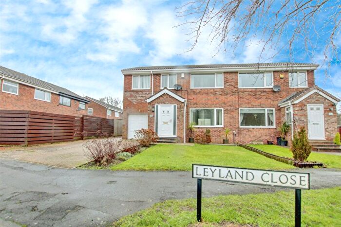 4 Bedroom Semi-Detached House For Sale In Leyland Close, Bowburn, Durham, DH6