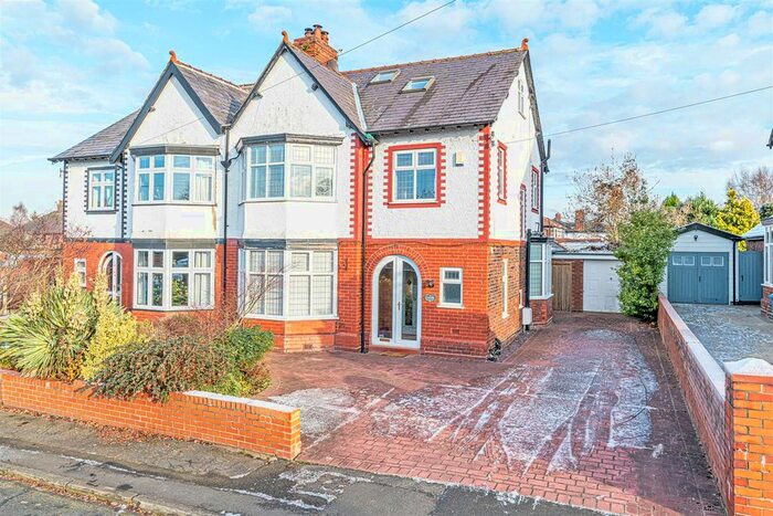 4 Bedroom Semi-Detached House To Rent In Barrymore Road, Grappenhall, Warrington, WA4