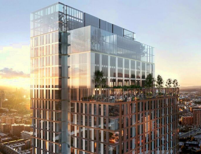 1 Bedroom Flat To Rent In Elizabeth Tower, Chester Road, Manchester, M15