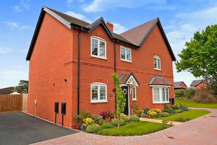 2 Bedroom Semi-Detached House For Sale In Cedar Close, Salford Priors, Evesham, WR11