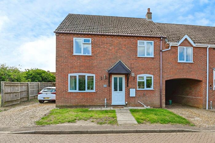 3 Bedroom End Of Terrace House For Sale In Crown Gardens, Wereham, King's Lynn, Norfolk, PE33