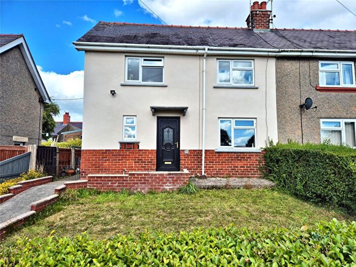 2 Bedroom Semi-Detached House For Sale In Bryn Clywedog, Coedpoeth, Wrexham, LL11