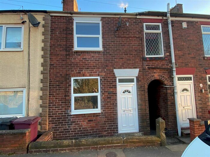 2 Bedroom Terraced House To Rent In Mansfield Road, Winsick, Hasland, Chesterfield, S41