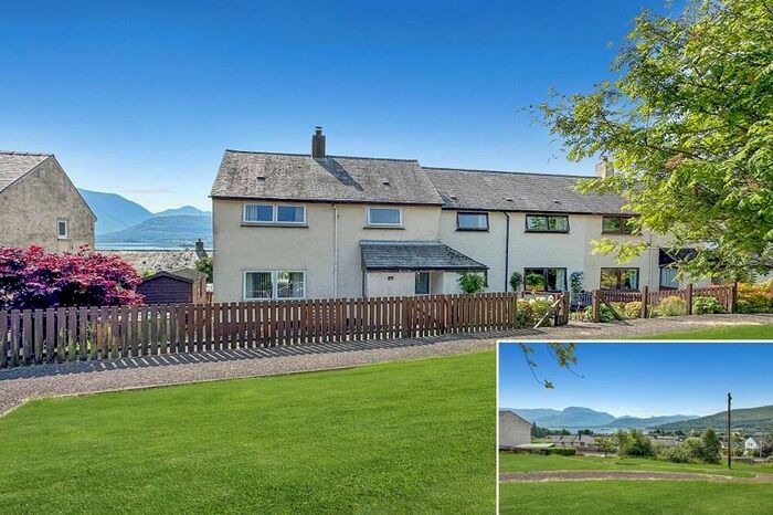 3 Bedroom End Of Terrace House For Sale In Caledonian Road, Corpach, Fort William, Inverness-Shire, PH33