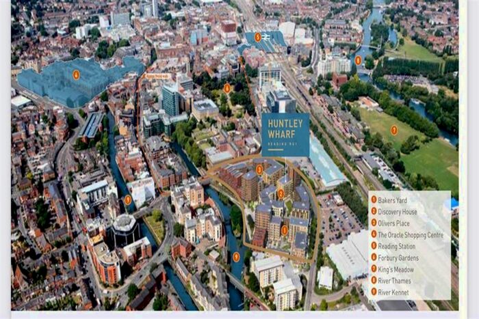 2 Bedroom Flat To Rent In Huntley Wharf, Reading, RG1