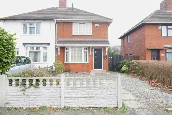 2 Bedroom Semi-Detached House To Rent In Dangerfield Lane, Darlaston, Wednesbury, WS10