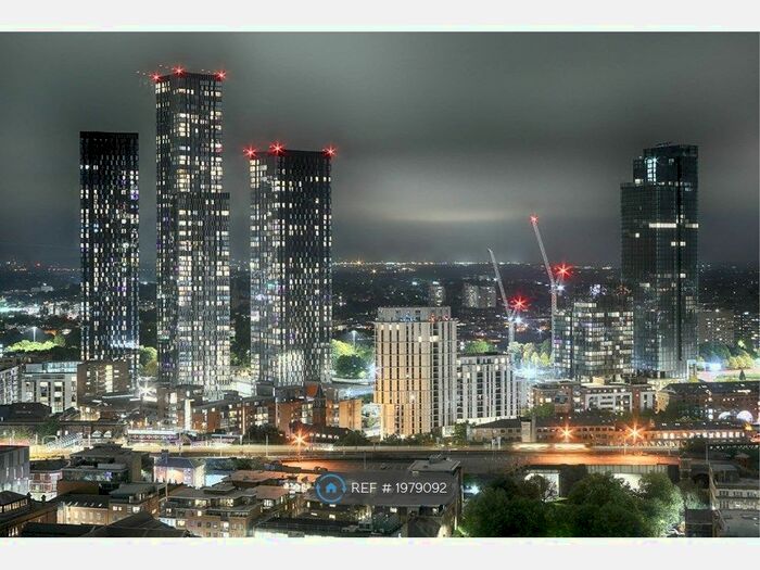 1 Bedroom Flat To Rent In Deansgate Square, Manchester, M15