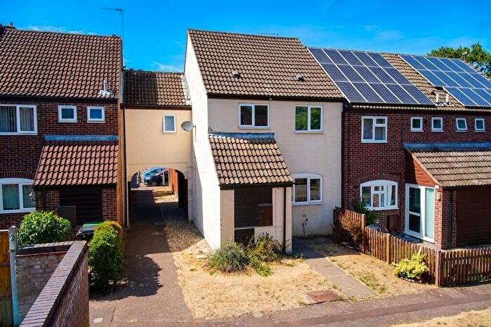 3 Bedroom Terraced House For Sale In Elm Close, Costessey, Norwich, NR5