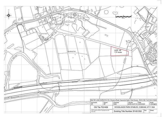 Plot For Sale In Woodlands Lane, Stoke D'Abernon, Cobham, Surrey, KT11