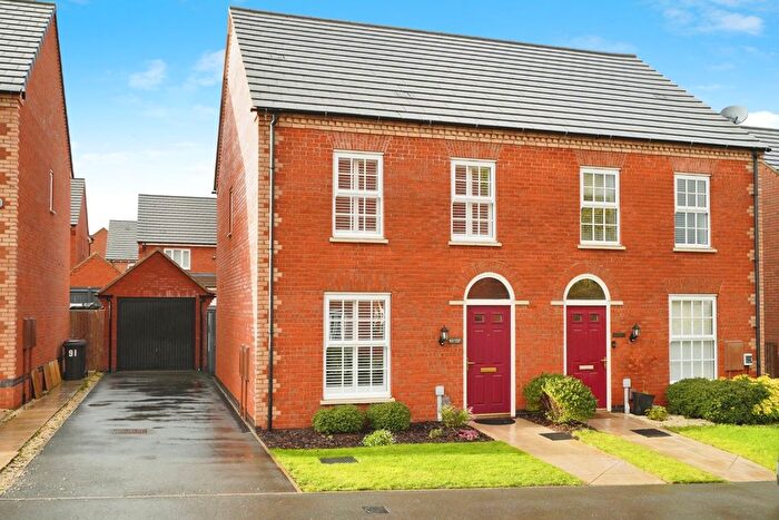 3 Bedroom Semi Detached House For Sale In School Lane, Ashby-De-La-Zouch, Leicestershire, LE65