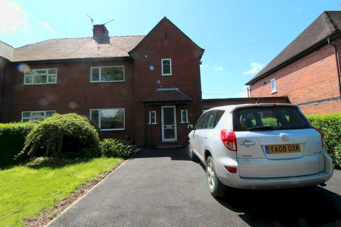 3 Bedroom Semi-Detached House To Rent In Mill Lane, Wetley Rocks, Stoke On Trent, Staffordshire, ST9