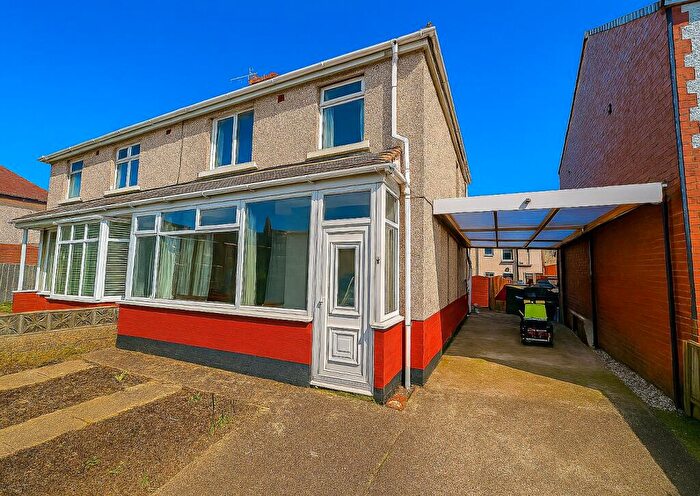 3 Bedroom Semi Detached House For Sale In Whitby Road, Morecambe, Lancashire, LA4