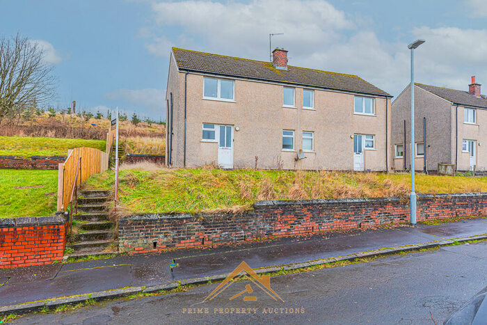 3 Bedroom Semi-Detached House For Sale In Hareshaw Crescent, Muirkirk, KA18