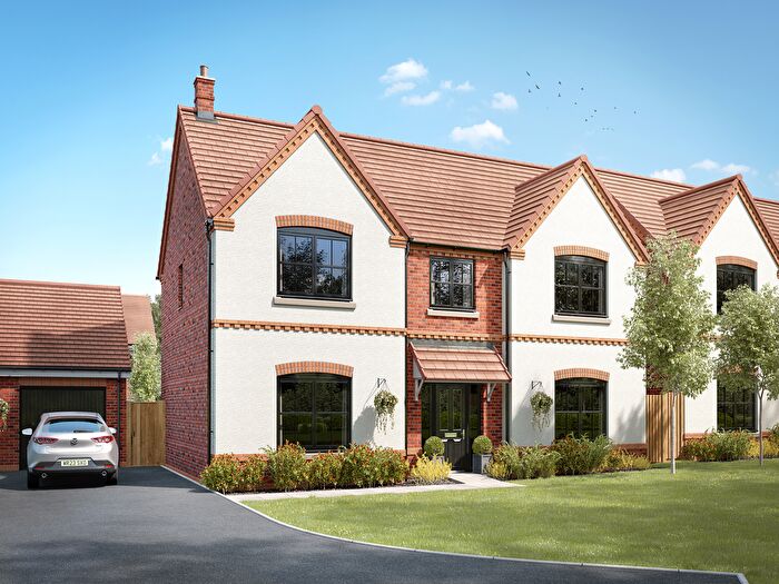4 Bedroom Detached House For Sale In "The Heysham" At Cricket Lane, Lichfield, WS14