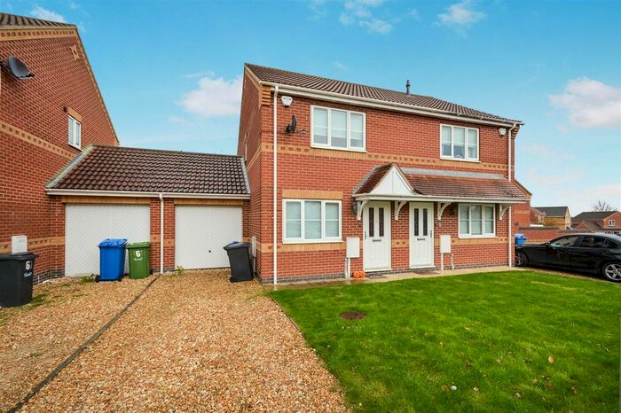 2 Bedroom Semi-Detached House To Rent In Rosedale Close, Cherry Willingham, Lincoln LN3