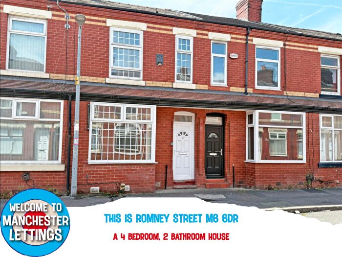 4 Bedroom Terraced House To Rent In Romney Street Salford, M6