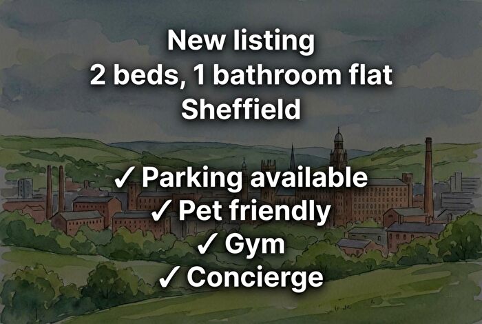 2 Bedroom Flat To Rent In Egerton Lane, Sheffield, S3