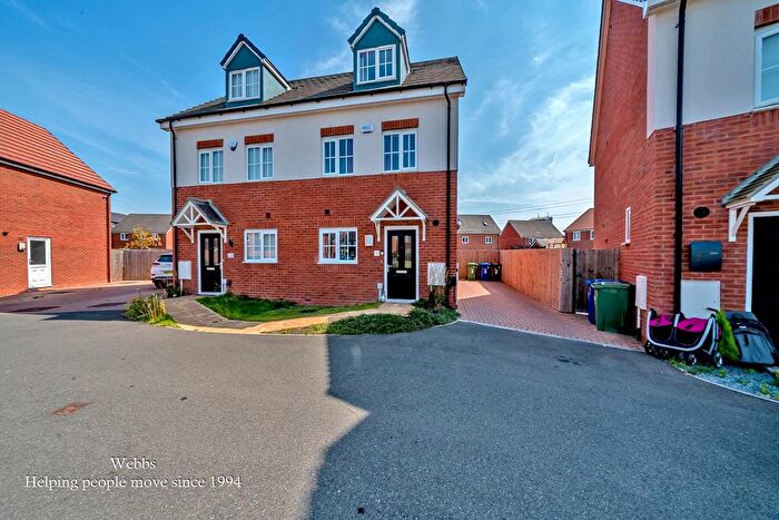 3 Bedroom Town House For Sale In Cartwright Way, Cannock, WS11