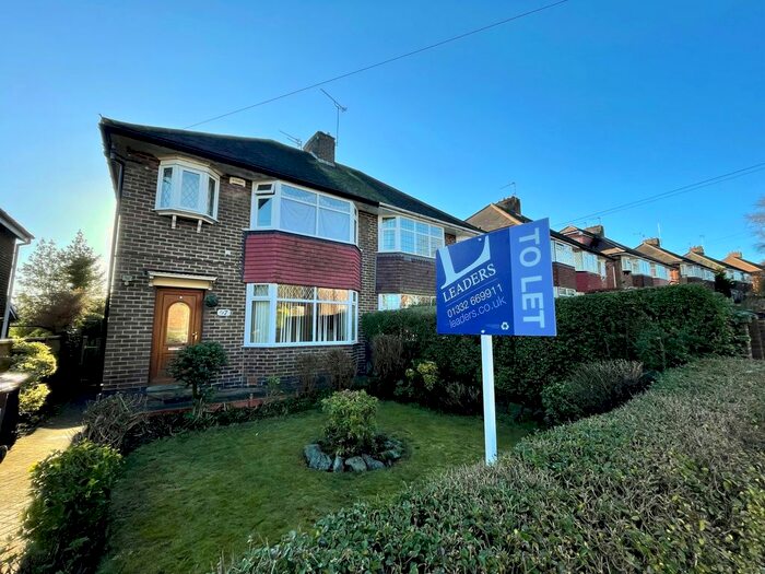 3 Bedroom Semi-Detached House To Rent In Hillsway, Littleover, Derby DE23