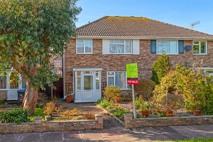 3 Bedroom Semi Detached House For Sale In Denton Close, Goring-By-Sea, Worthing, BN12
