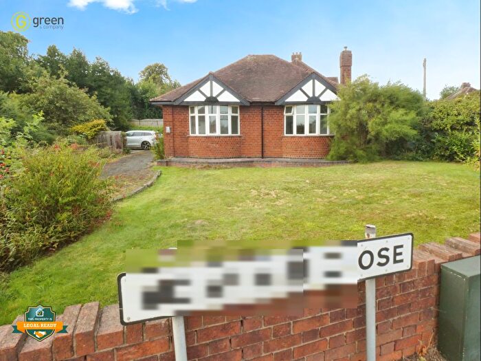 2 Bedroom Detached Bungalow For Sale In Watling Street, Dordon, Tamworth, B78