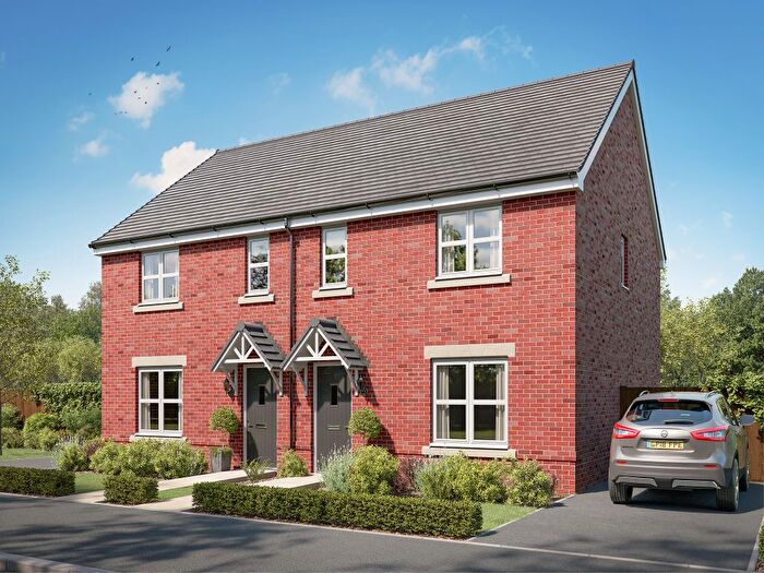 3 Bedroom Semi-Detached House For Sale In "The Tuxford" At Broomhill Lane, Mansfield, NG19