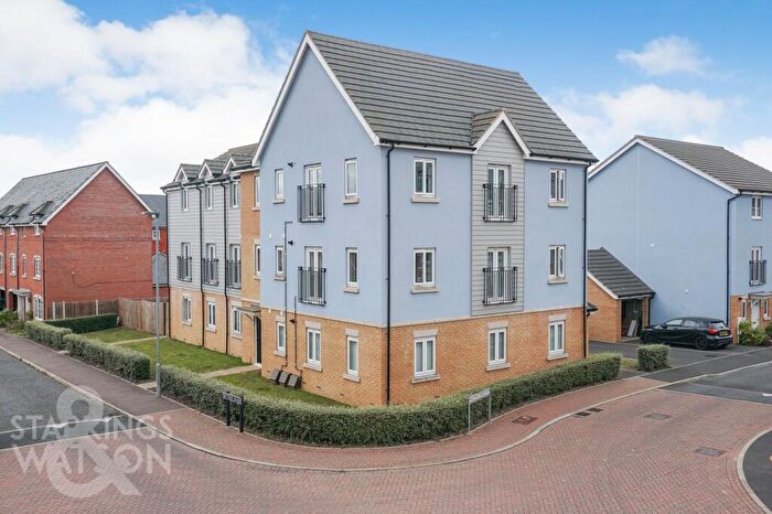2 Bedroom Flat For Sale In Falcon Crescent, Queens Hill, Norwich, NR8