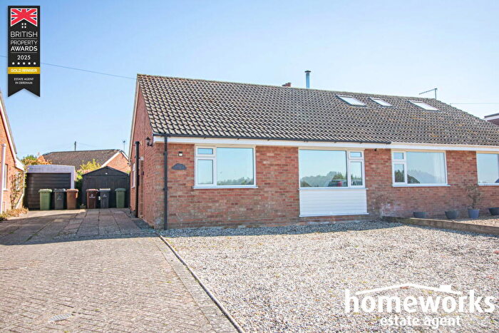 2 Bedroom Semi-Detached Bungalow For Sale In Back Lane, Mattishall, Dereham, NR20
