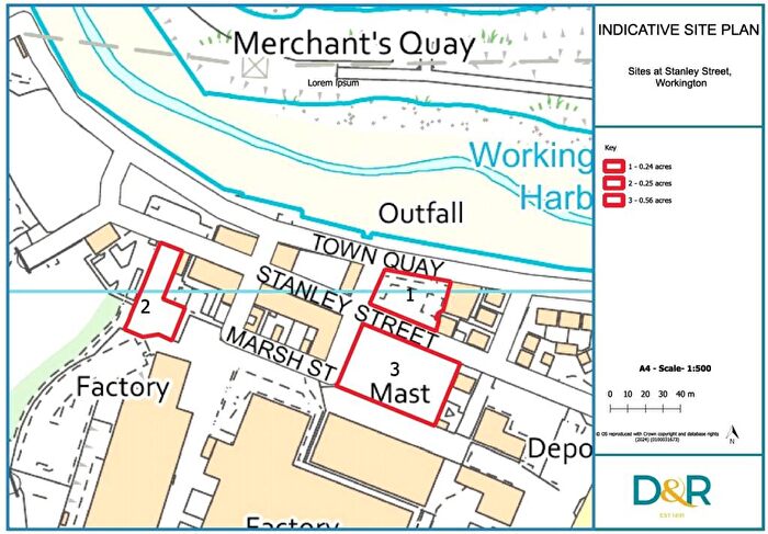 Land For Sale In Sites At Stanley Street, Workington, Cumbria, CA14