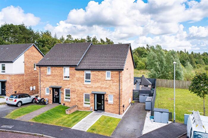 3 Bedroom Semi Detached House For Sale In Busby Place, Newmains, Wishaw, ML2
