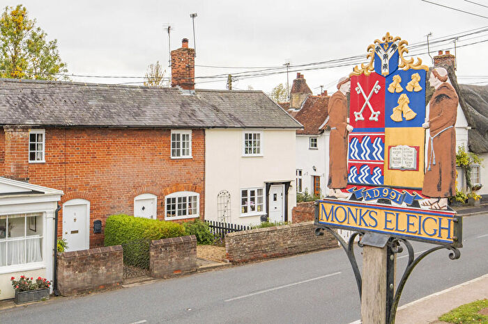 2 Bedroom Terraced House For Sale In Monks Eleigh, Suffolk, IP7