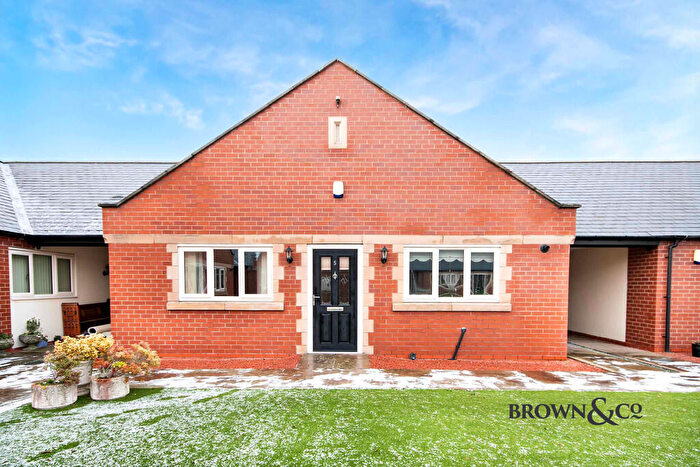 2 Bedroom Detached Bungalow For Sale In Sherwood Square, King Edward Court, Retford, DN22