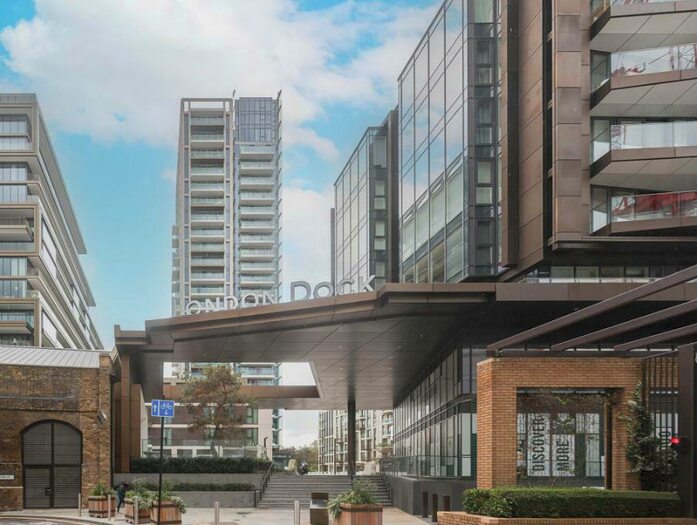 1 Bedroom Apartment For Sale In Saffron Gardens, London Dock, Virginia Street, London, E1W