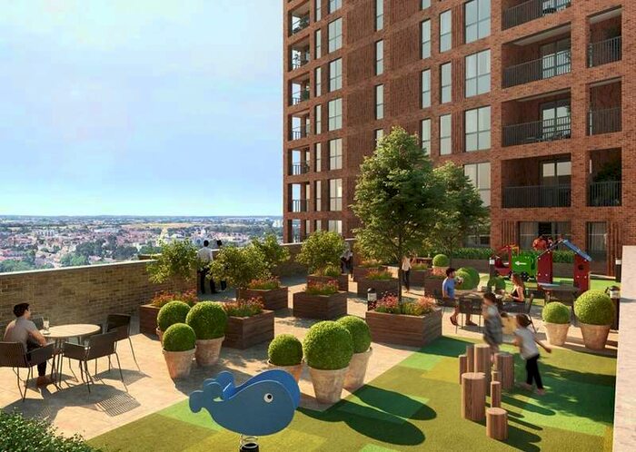 1 Bedroom Flat To Rent In Ashwell House, Healum Avenue, Southall, UB2