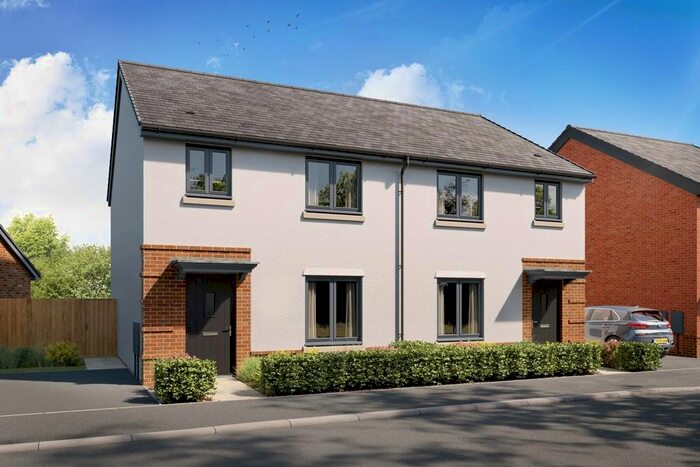 3 Bedroom Semi-Detached House For Sale In "The Byford - Plot " At Clyst Road, Topsham, Exeter, EX3