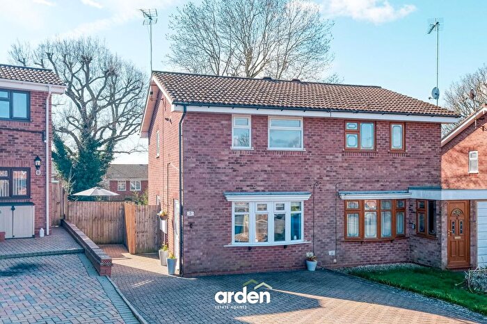 2 Bedroom Semi Detached House For Sale In Bascote Close, Redditch, B97