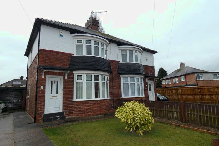 2 Bedroom Semi-Detached House To Rent In Malcolm Grove, Thornaby, Stockton-On-Tees, TS17