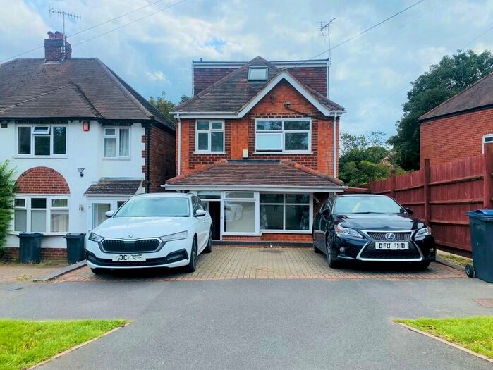 4 Bedroom Detached House To Rent In Woodleigh Avenue, Harborne, Birmingham, B17